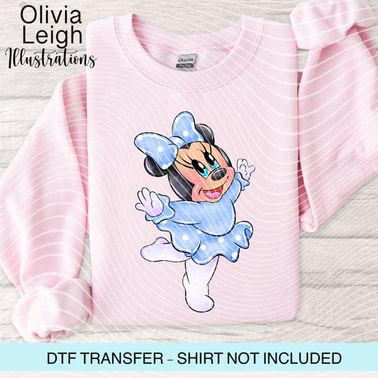 Baby Miss Mouse Dtf Transfer