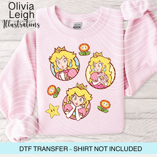 Peach Dtf Transfer