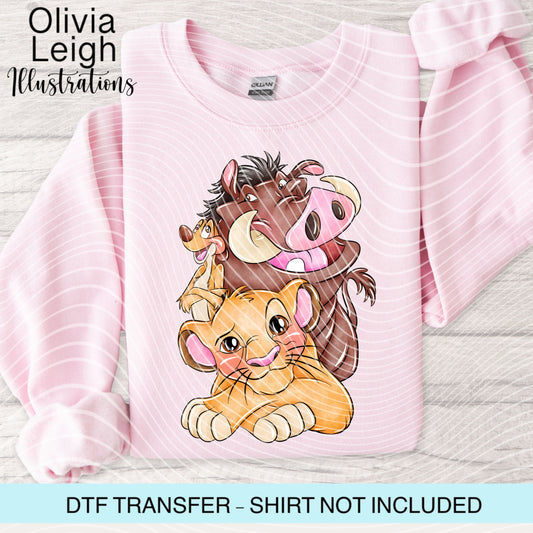Lion K Dtf Transfer