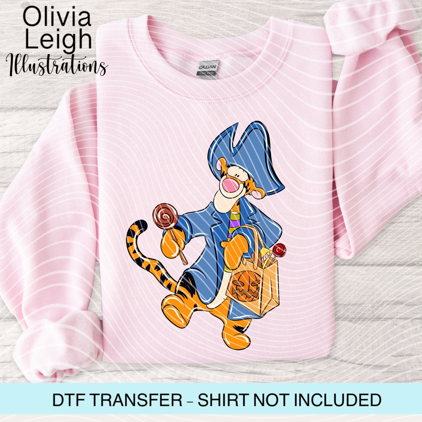 Winnie Halloween Dtf Transfer