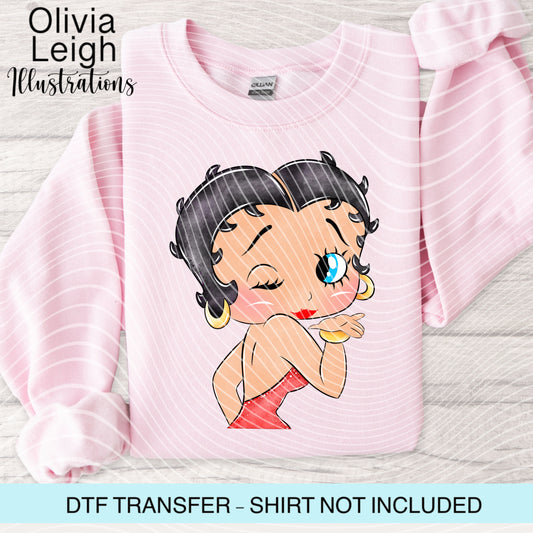 Betty Dtf Transfer