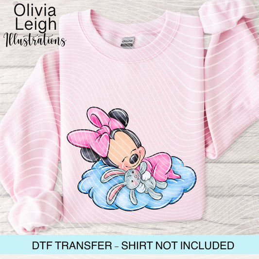 Baby Mouse Friends Dtf Transfer