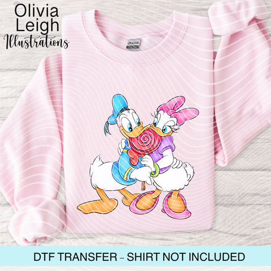 Duck Friends Dtf Transfer