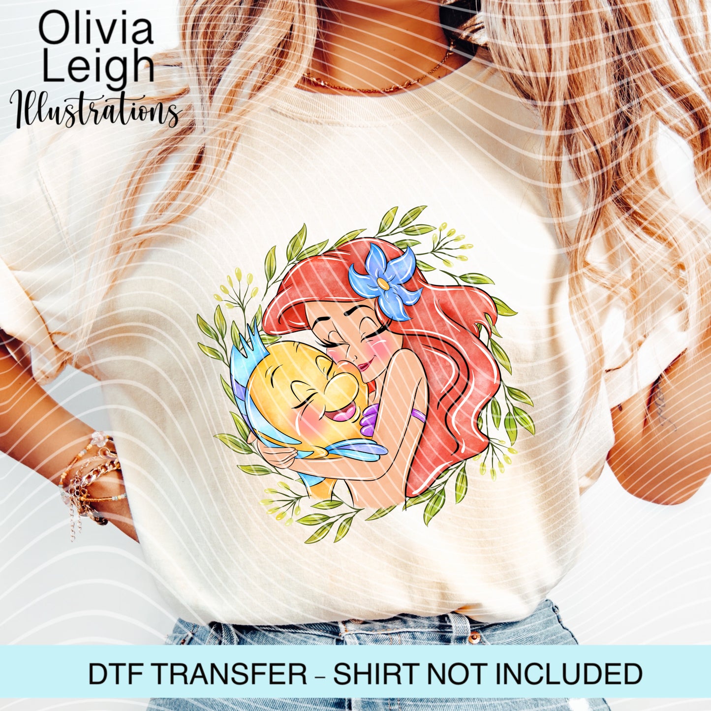 Princess A Dtf Transfer