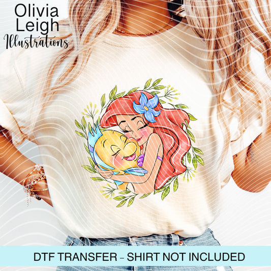 Princess A Dtf Transfer