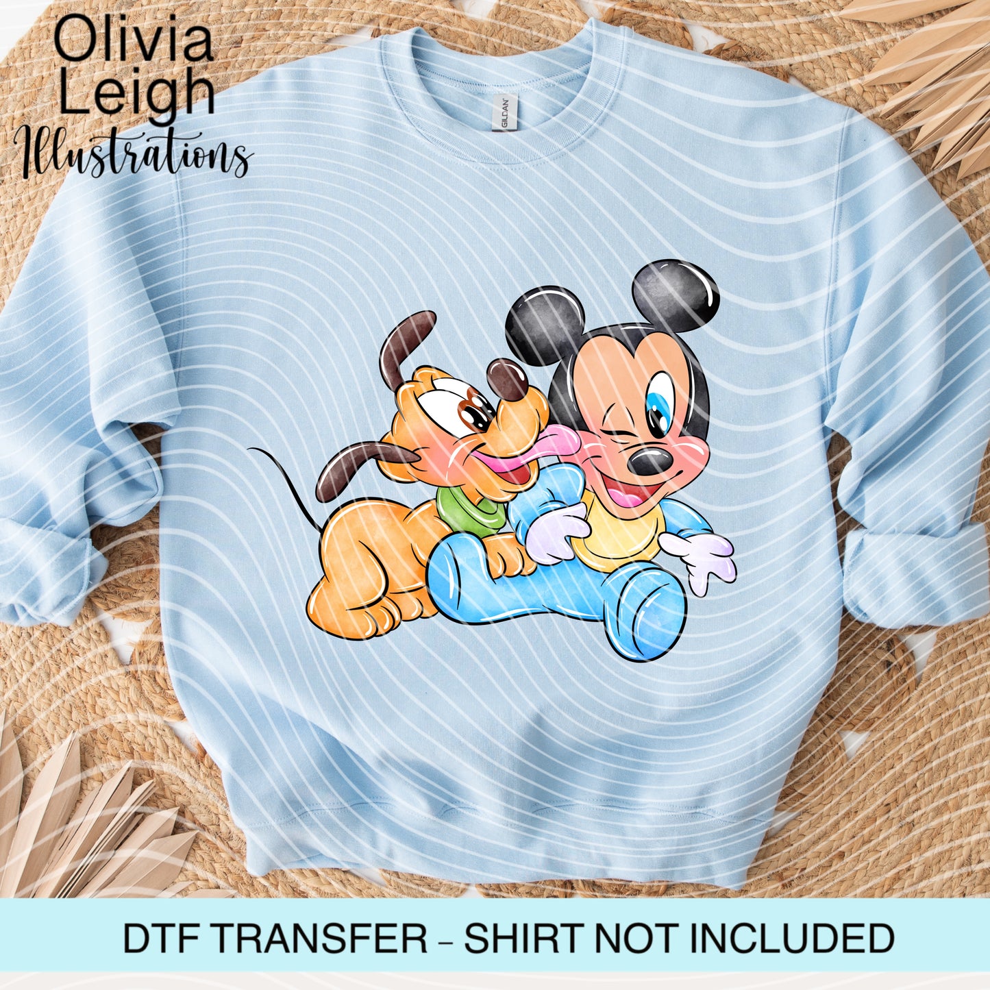 Baby Mouse Dtf Transfer