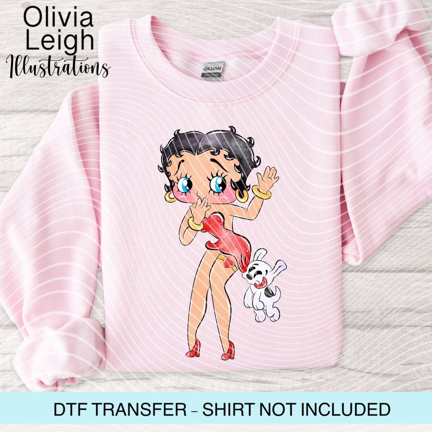 Betty Dtf Transfer