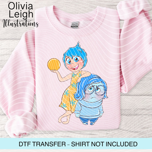 Emotions Dtf Transfer