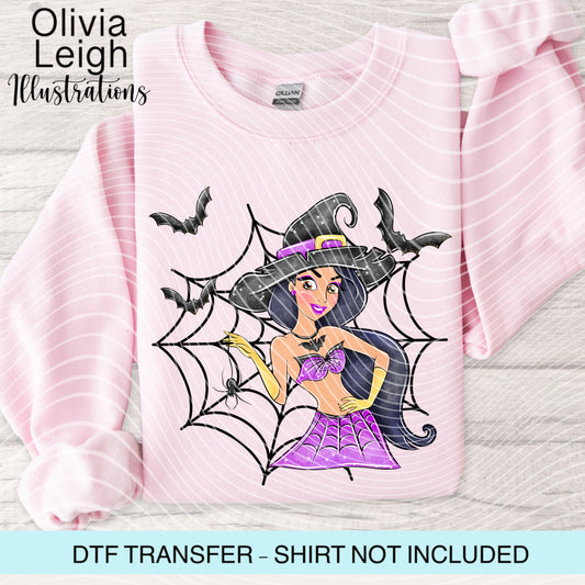 Princess Halloween Dtf Transfer