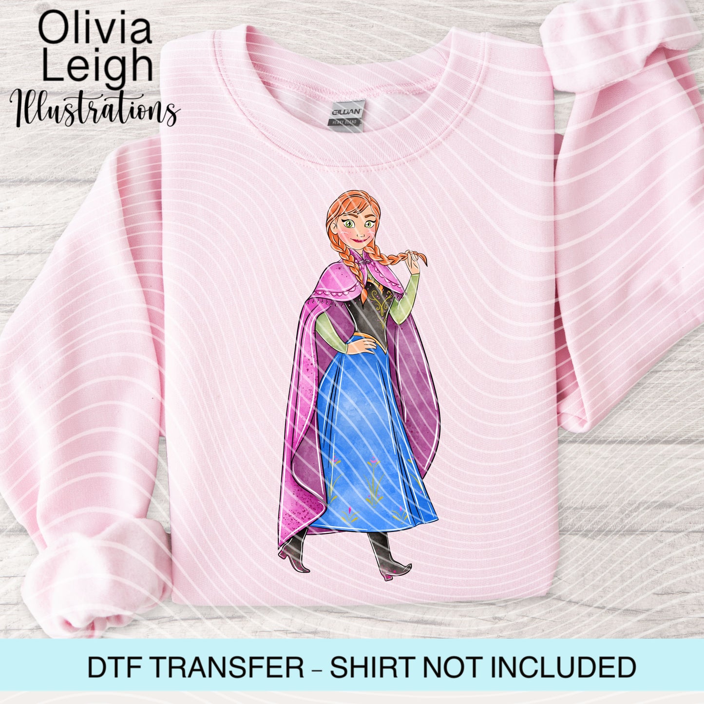 Frozen Dtf Transfer