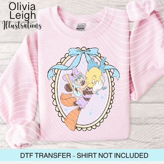 Mouse Friend Dtf Transfer