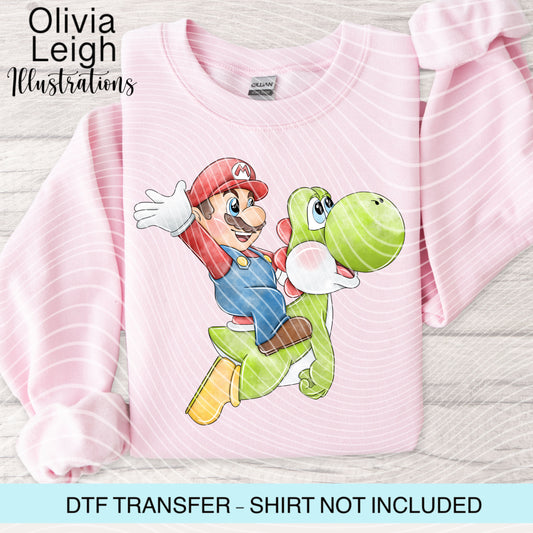 Video Game Dtf Transfer