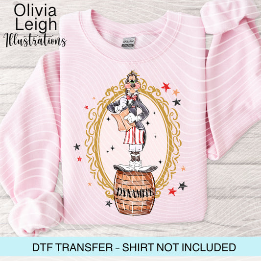 Mouse Haunted Halloween Dtf Transfer