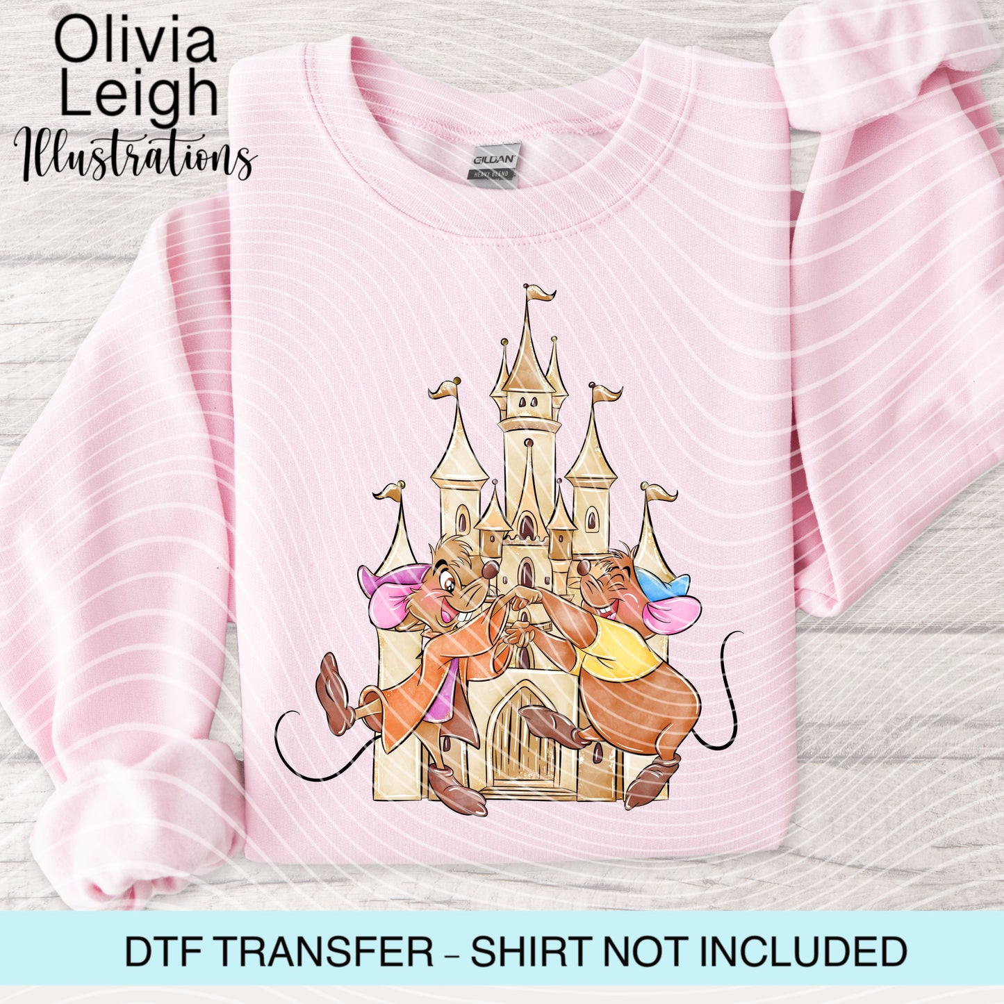 Princess C Mice Dtf Transfer