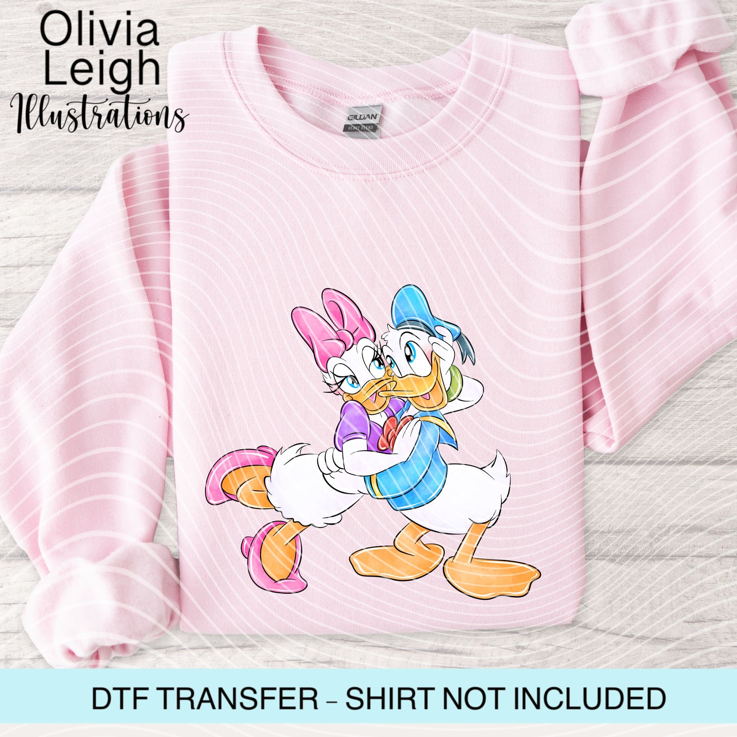 Duck Friends Dtf Transfer