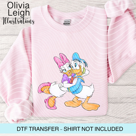 Duck Friends Dtf Transfer