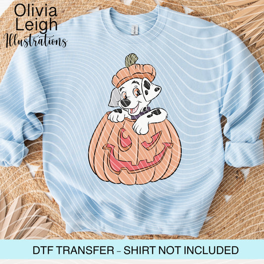 101 Dogs Halloween Dtf Transfer