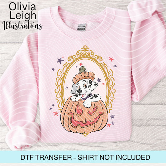 101 Dogs Halloween Dtf Transfer