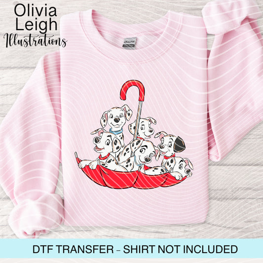 101 Dogs Dtf Transfer