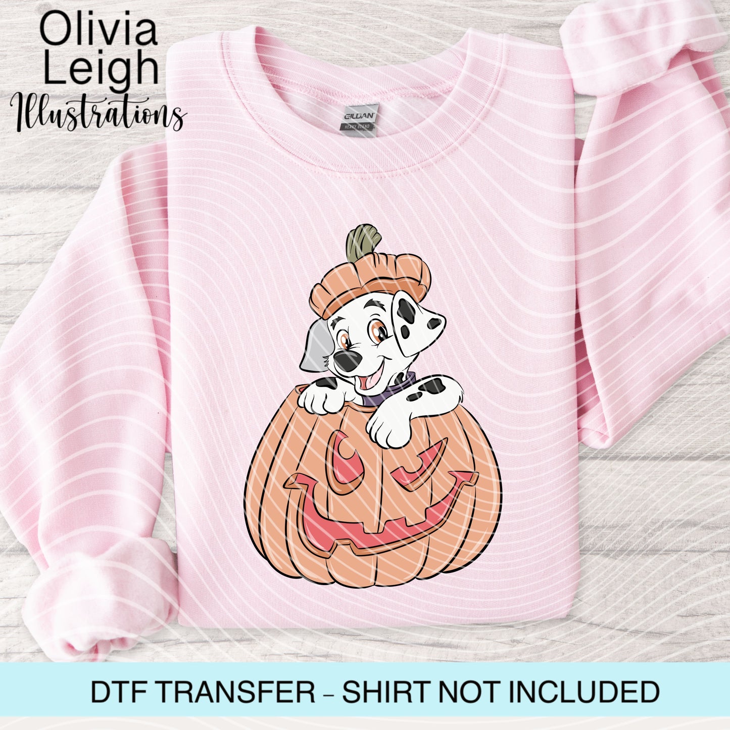 101 Dogs Halloween Dtf Transfer