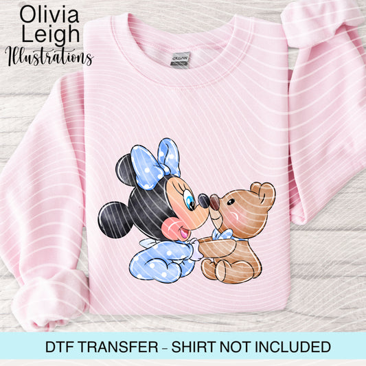 Baby Miss Mouse Dtf Transfer