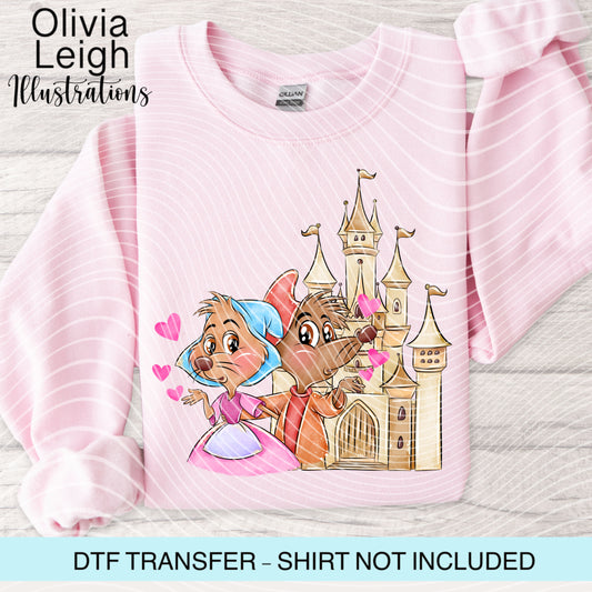 Princess C Mice Dtf Transfer
