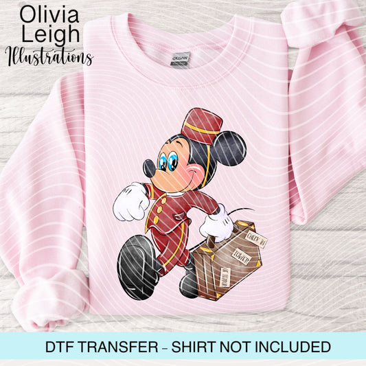 Mouse Friend Dtf Transfer