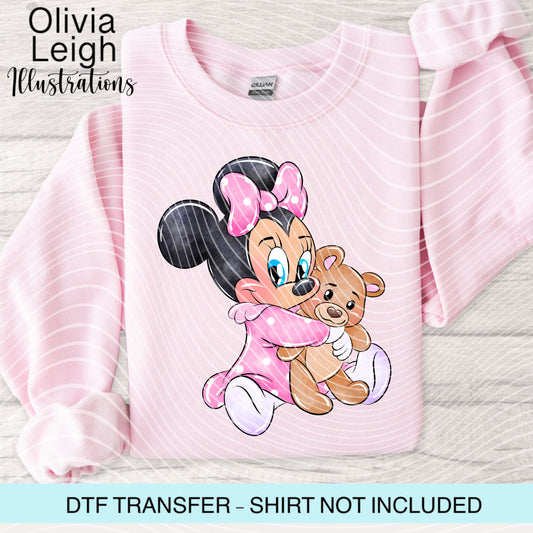 Baby Miss Mouse Dtf Transfer