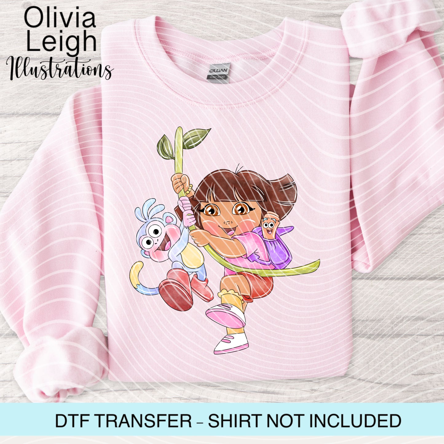 Exploring Girl Dtf Transfer