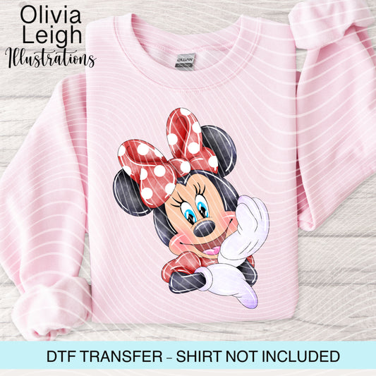Mouse Friends Dtf Transfer