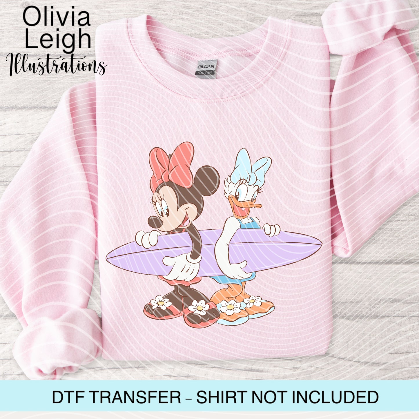 Mouse Friend Dtf Transfer