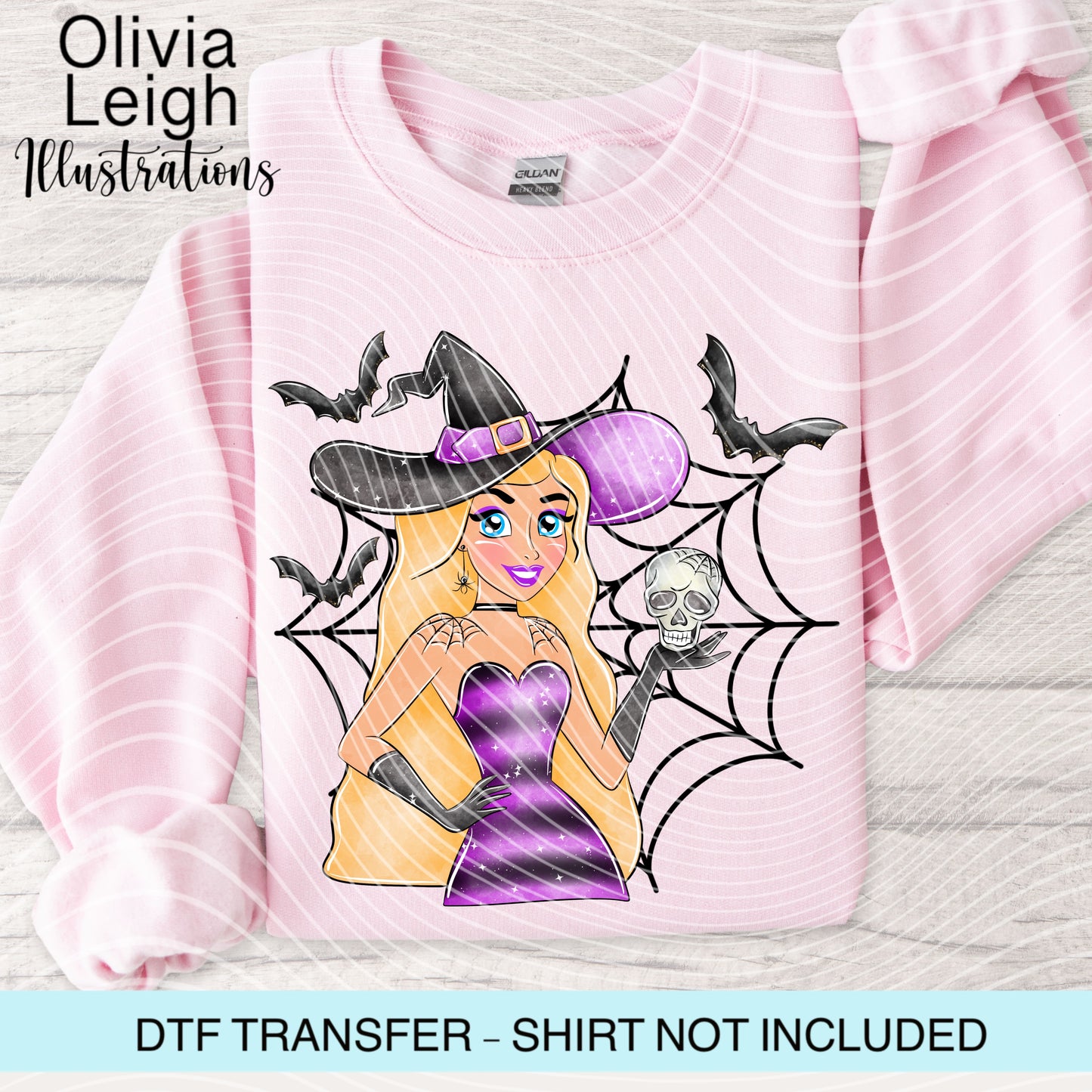 Princess Halloween Dtf Transfer