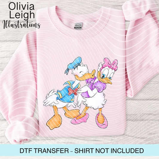 Duck Friends Dtf Transfer