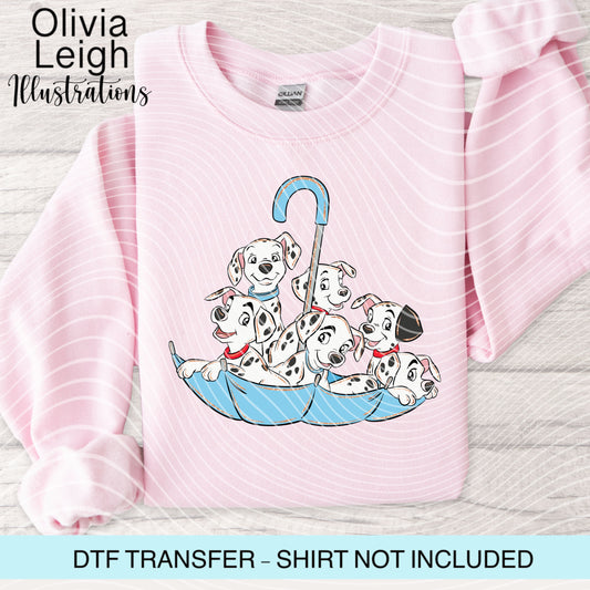 101 Dogs Dtf Transfer