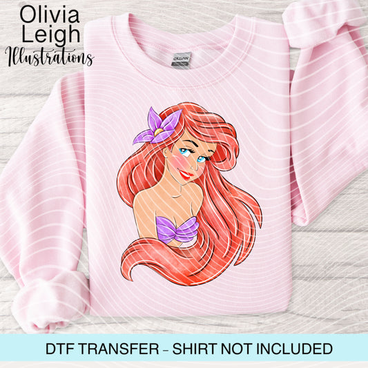 Princess A Dtf Transfer