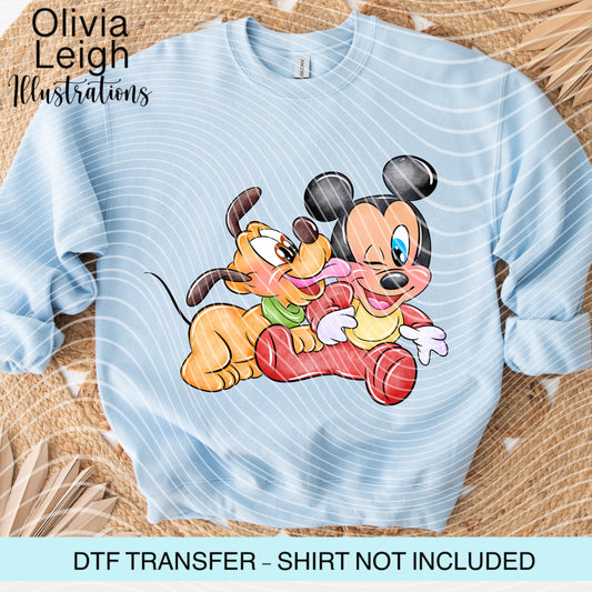 Baby Mouse Dtf Transfer