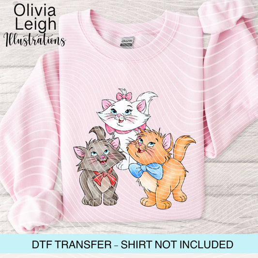 Cats Dtf Transfer