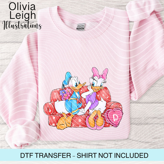 Duck Friends Dtf Transfer