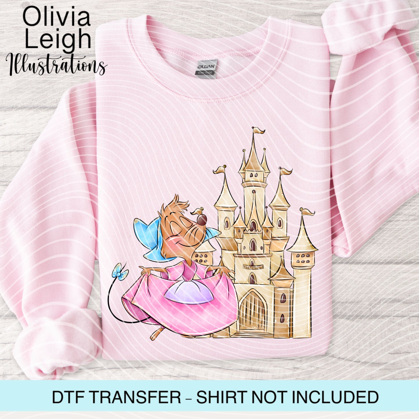 Princess C Mice Dtf Transfer