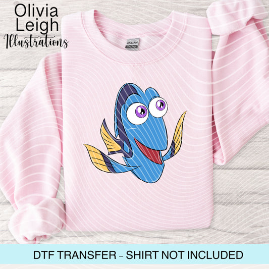 Fish Friends Dtf Transfer