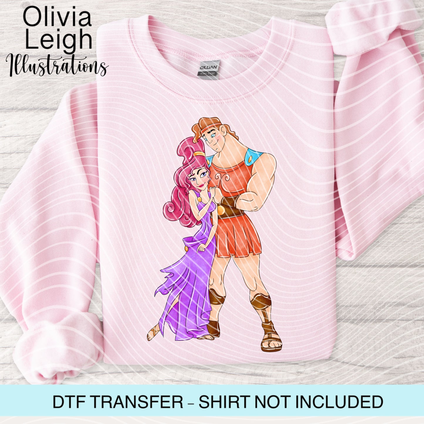 Princess Hero Dtf Transfer