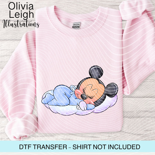 Baby Miss Mouse Dtf Transfer
