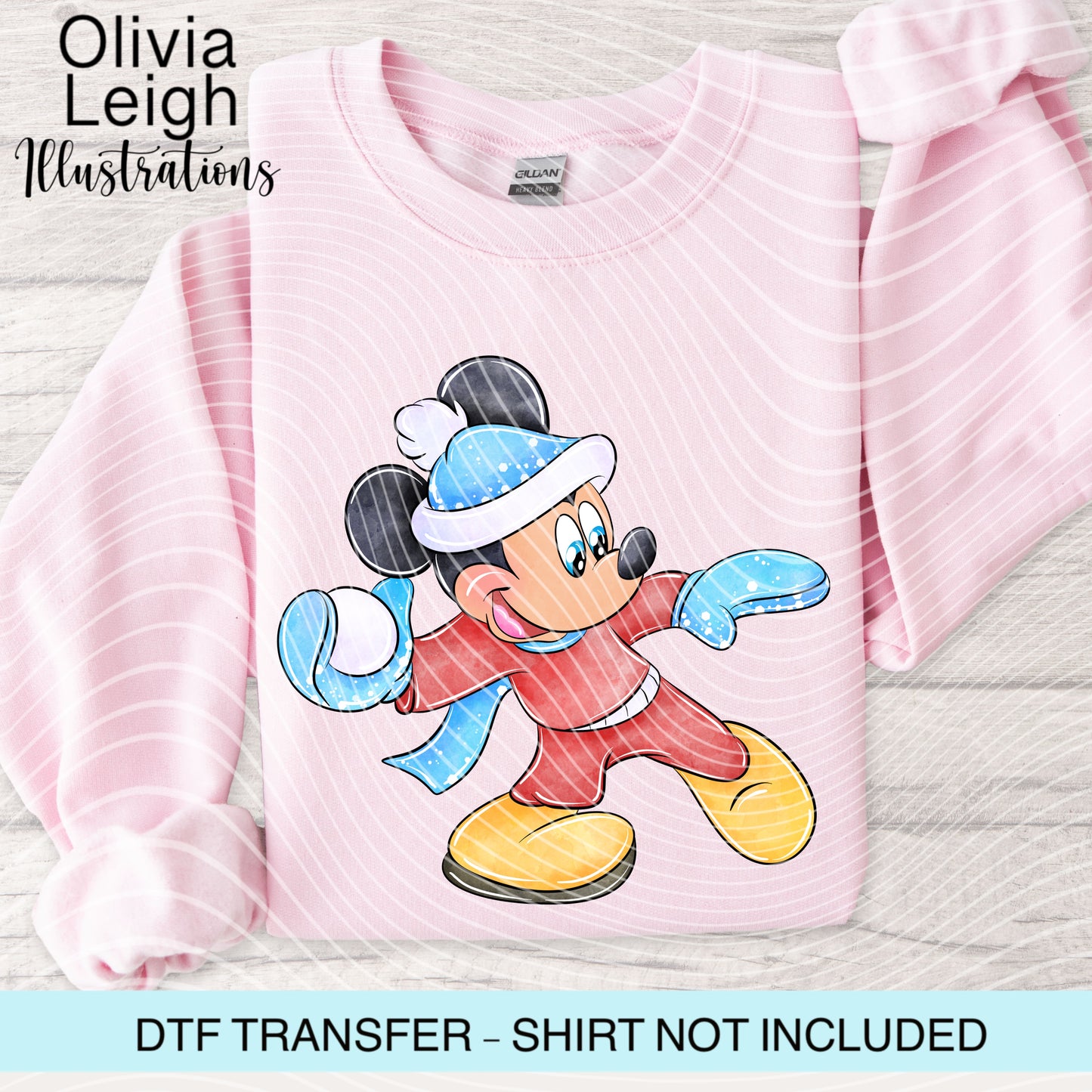 Mouse Friend Dtf Transfer