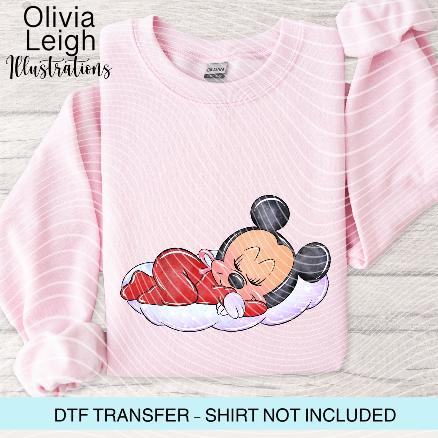 Baby Miss Mouse Dtf Transfer