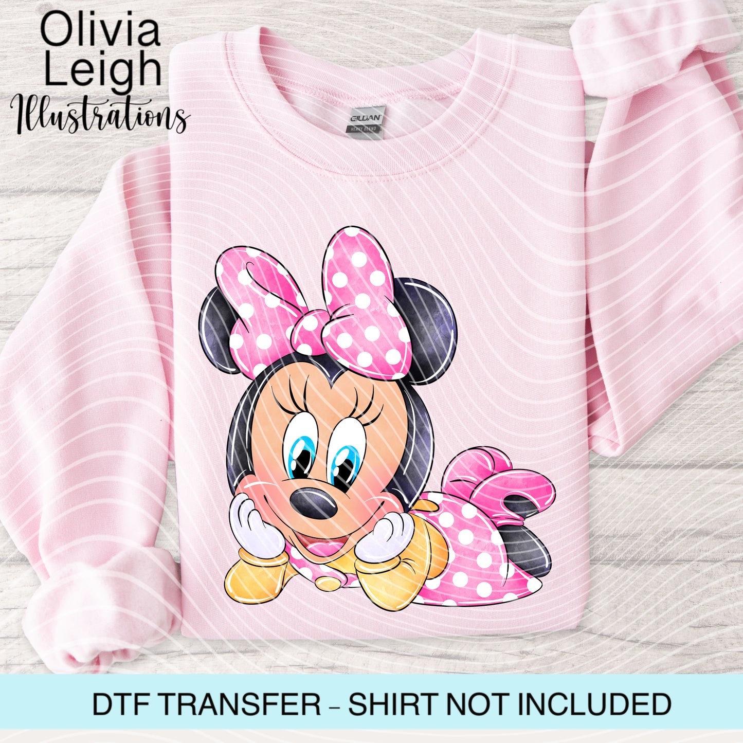 Mouse Friend Baby Dtf Transfer