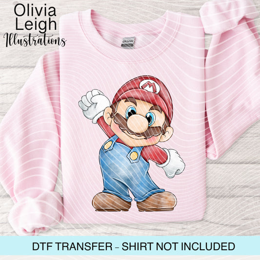 Video Game Dtf Transfer