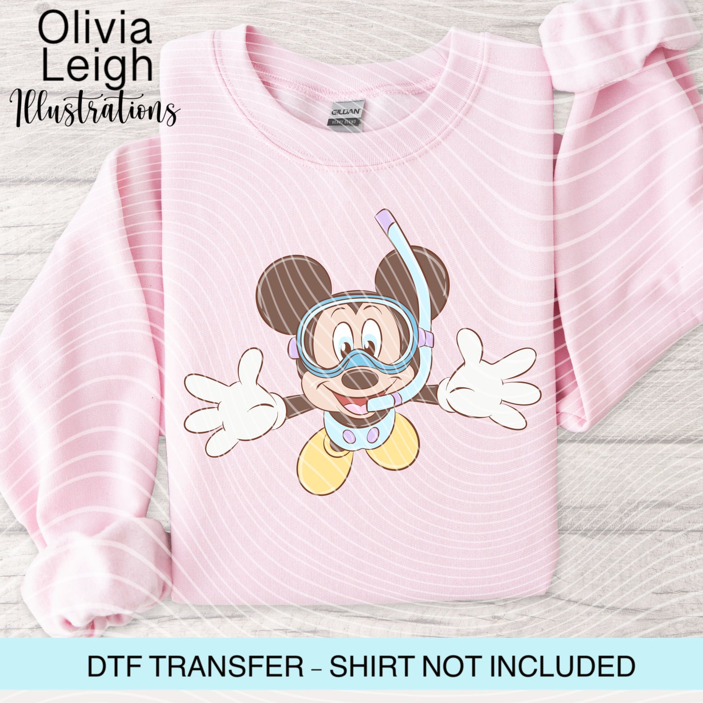 Mouse Friend Dtf Transfer