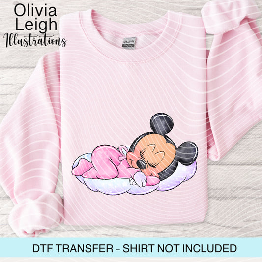 Baby Miss Mouse Dtf Transfer