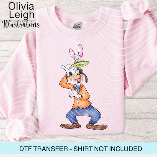 Easter Mouse Dtf Transfer