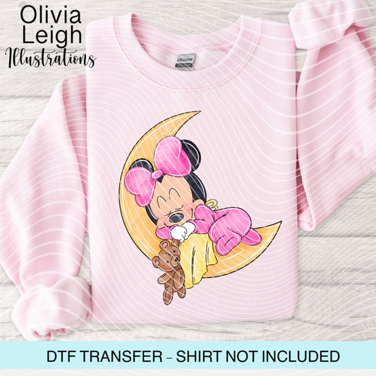 Baby Miss Mouse Dtf Transfer